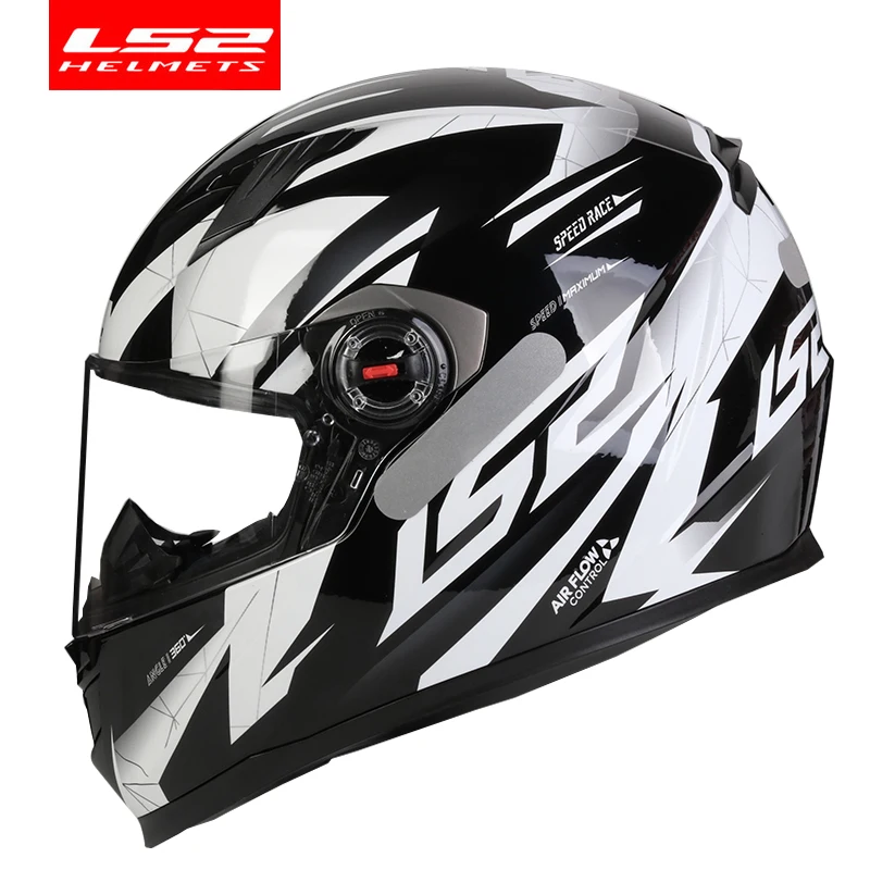 Фото LS2 FF358 Мотоциклетный шлем со съемными линзами Capacete ls2 Анфас Мотошлемы Casco Мужчина Женщина №2