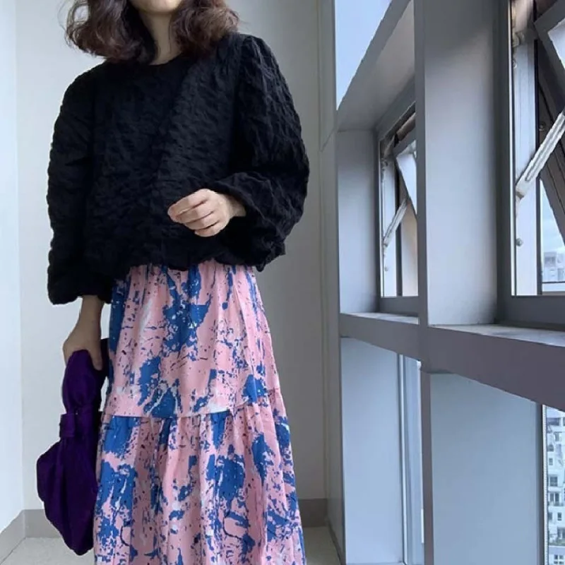 Новинка осени 2024 японская и Корейская женская одежда kusхитки универсальная