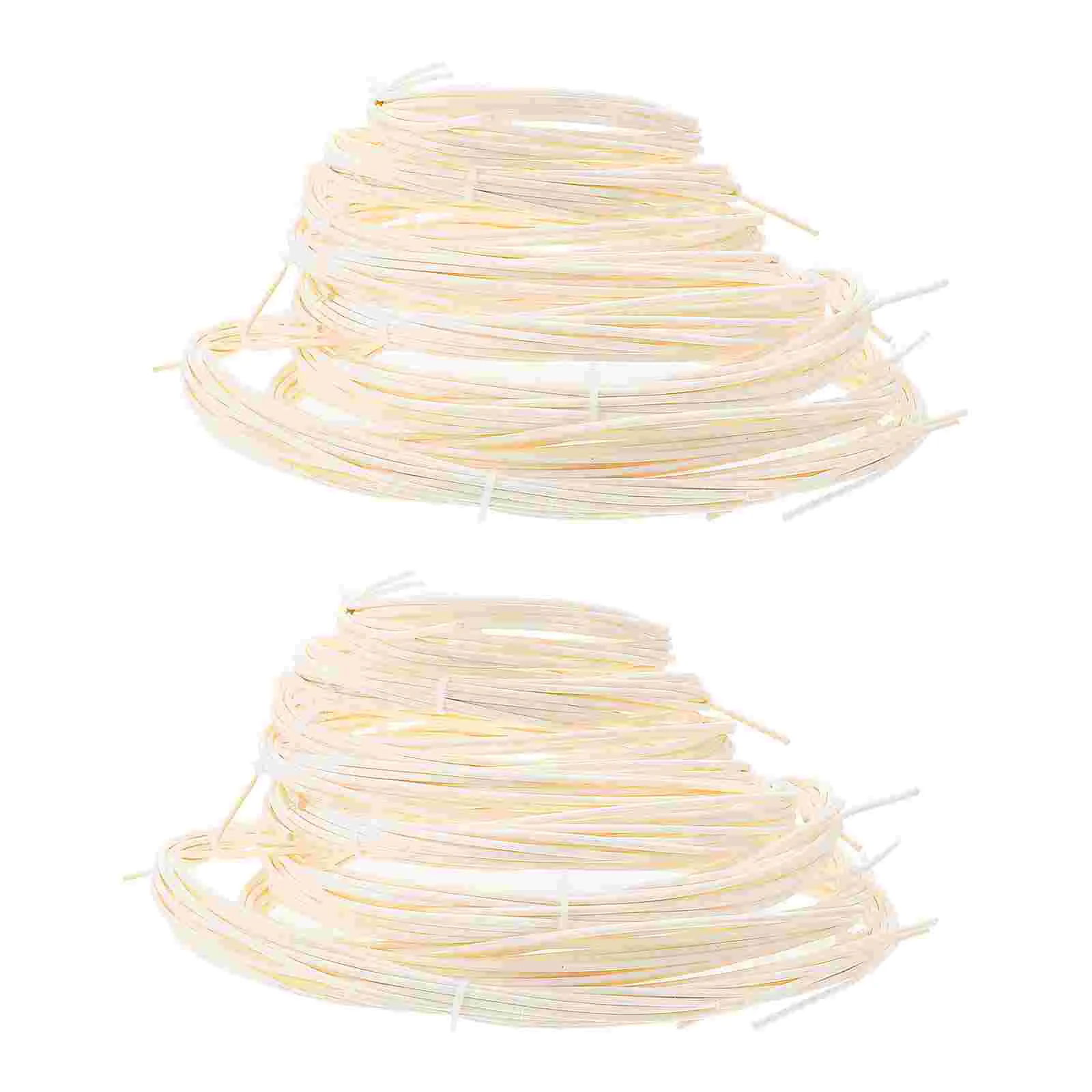 

2 Pcs Front Door Decorations Indonesian Rattan DIY Snake Shape Vine Material Crafts Wreath Garlands