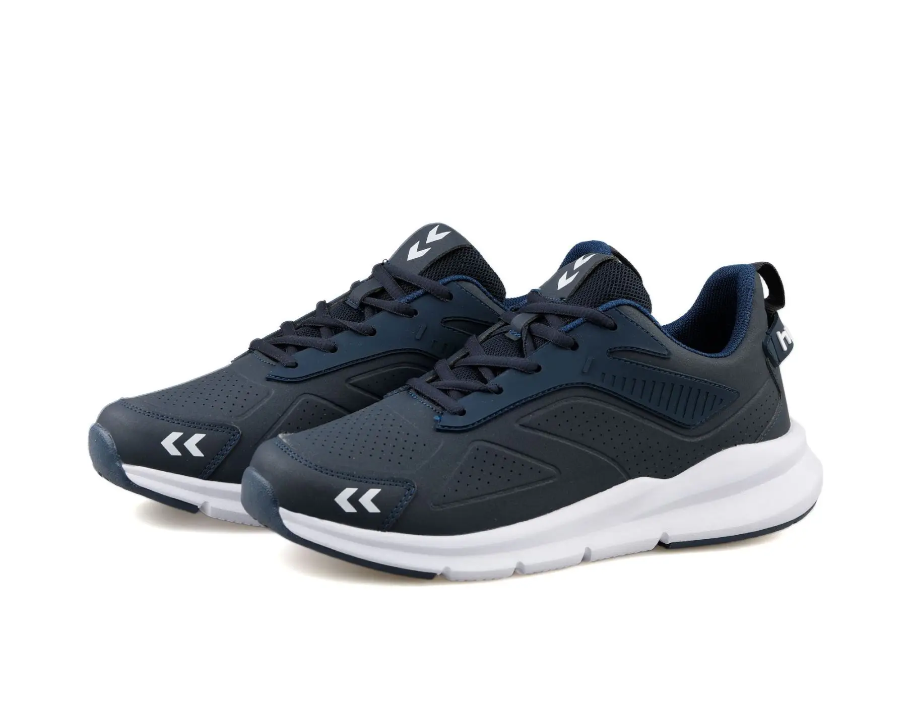 Hummel Original Men's Sneakers Casual Sneakers Navy Blue Color Casual Running Casual Walking Shoes Hml Tomson