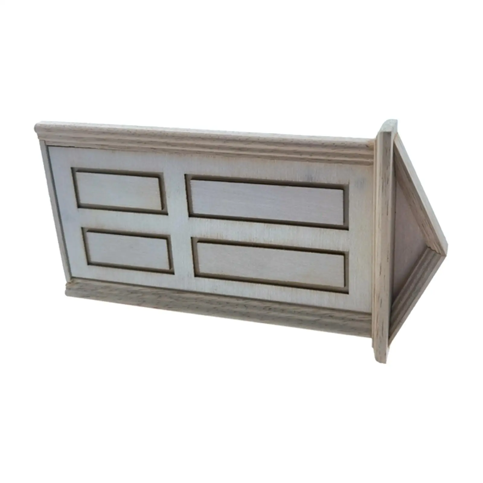 

Mini Dollhouse DIY Wooden Door Accessories Toys Kitchen Ornaments Scenery Supplies