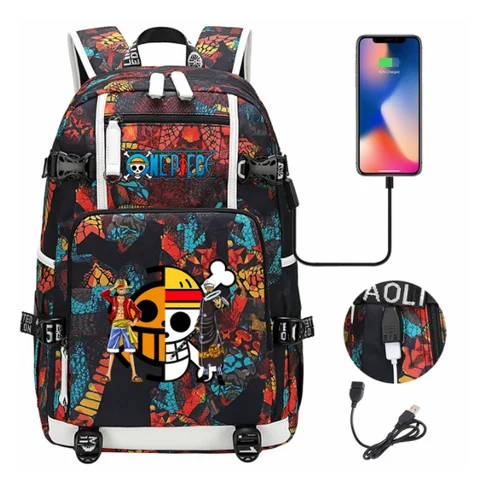 Рюкзак для ноутбука Kakashi Uchiha Itach Sasuke для подростков, школьный ранец для мальчиков и девочек с USB-разъемом, дорожная сумка