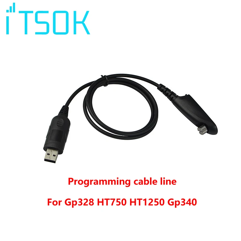 

HT750 PRO5150 GP328 GP340 GP380 GP640 GP680 GP960 GP1280 PR860 MTX850 PTX760 HT1250 USB Programming Cable for Motorola Radio