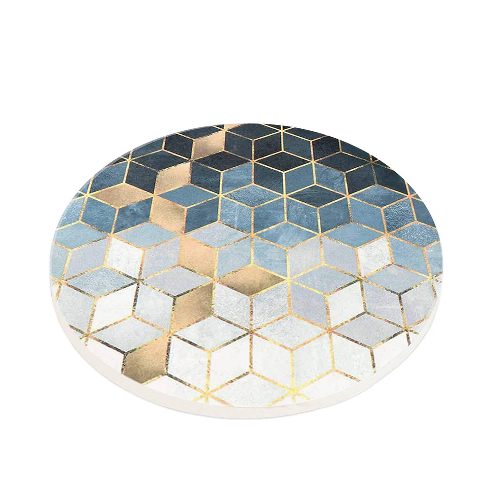 

4 шт., впитывающие керамические антискользящие подставки под напитки