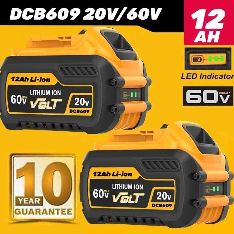 Литий-ионный аккумулятор DCB609 для Dewalt