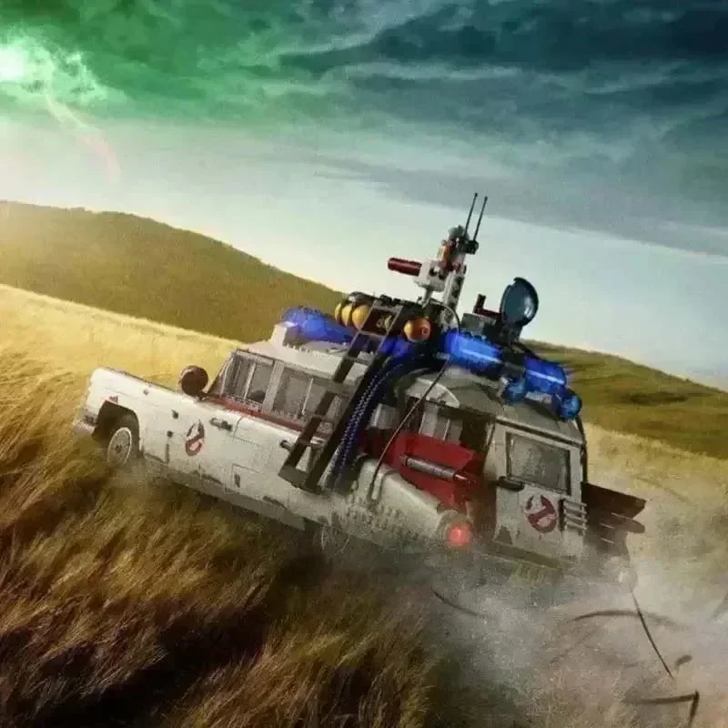 2352 шт. Ghostbusters ECTO-1 креативный строительный блок для автомобиля совместимый с