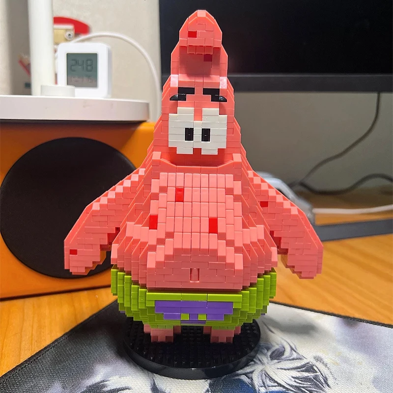 Губка Боб Квадратные Штаны Патрик Звезда Фигурки Модель Строительные Блоки