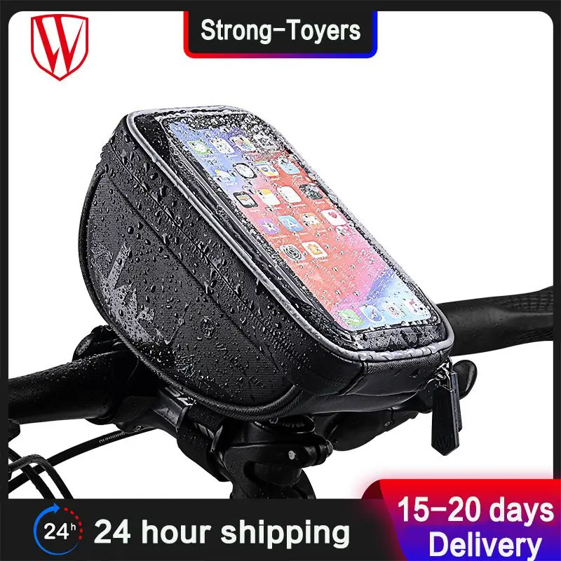 

Модная велосипедная сумка для телефона, дизайнерская Светоотражающая полоса для сенсорных экранов, инновационный дизайн, сумка для велоси...