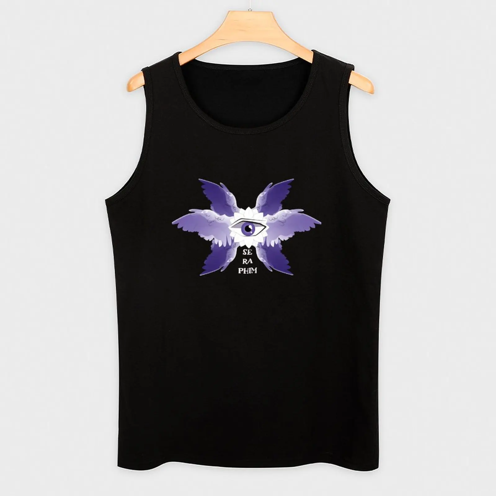 Фиолетовая майка Seraphim аксессуары для спортзала мужские куртки без рукавов