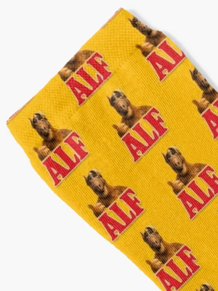 Носки ALF - Alien Life Form дизайнерские брендовые зимние носки с цветочным рисунком для