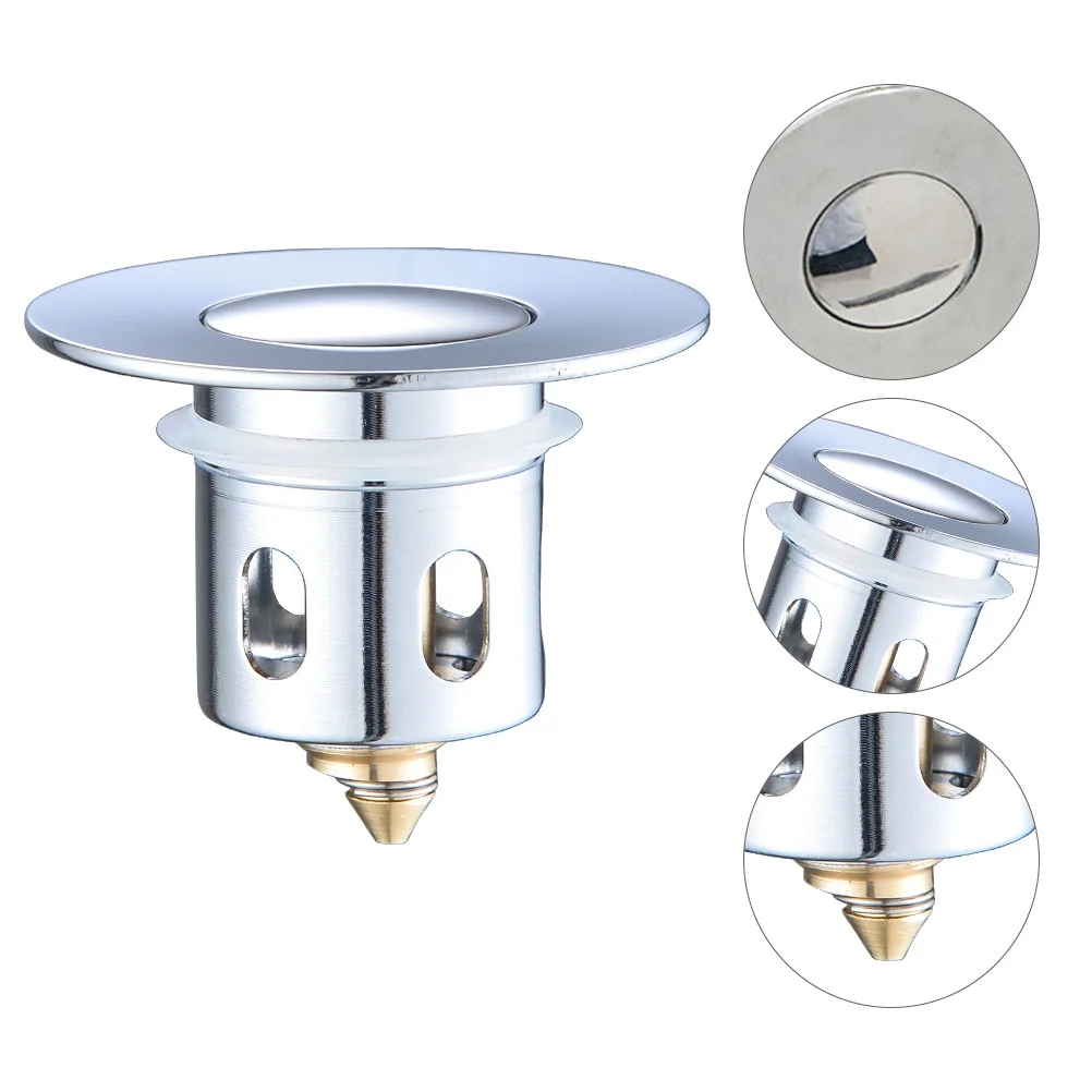 

Sink Stopper Drain Bathroom Strainer Cover Bathtub Kitchen Basin Plugchain