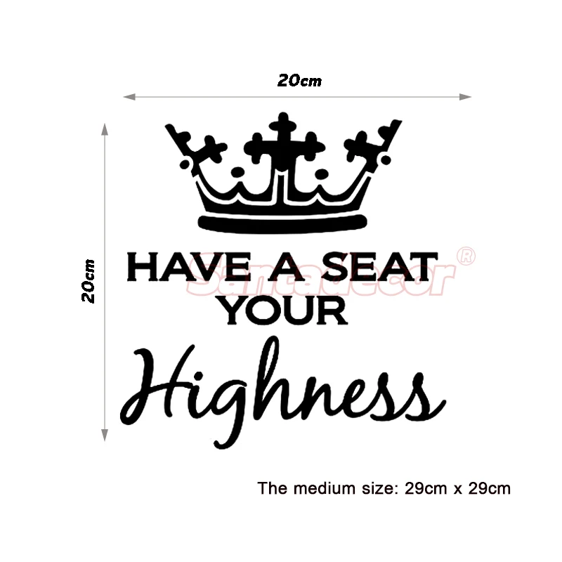 Забавная наклейка на унитаз виниловая настенная Король Престолов настенные