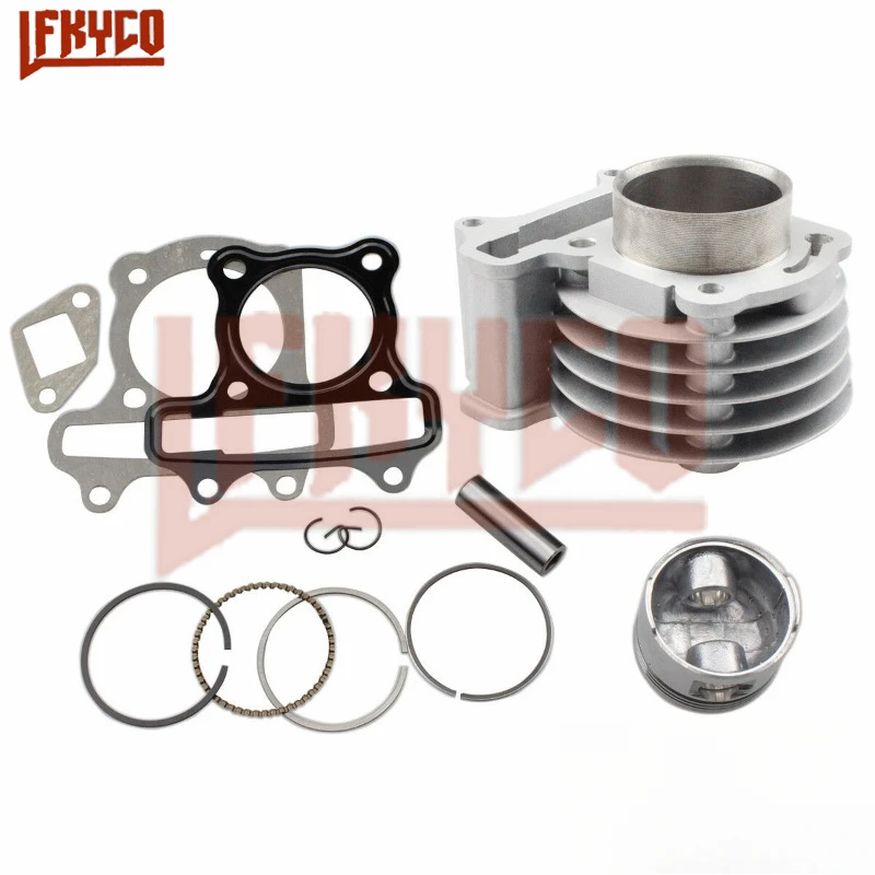 Комплект цилиндров мотоцикла 47 мм комплект прокладок поршневых колец двигатель