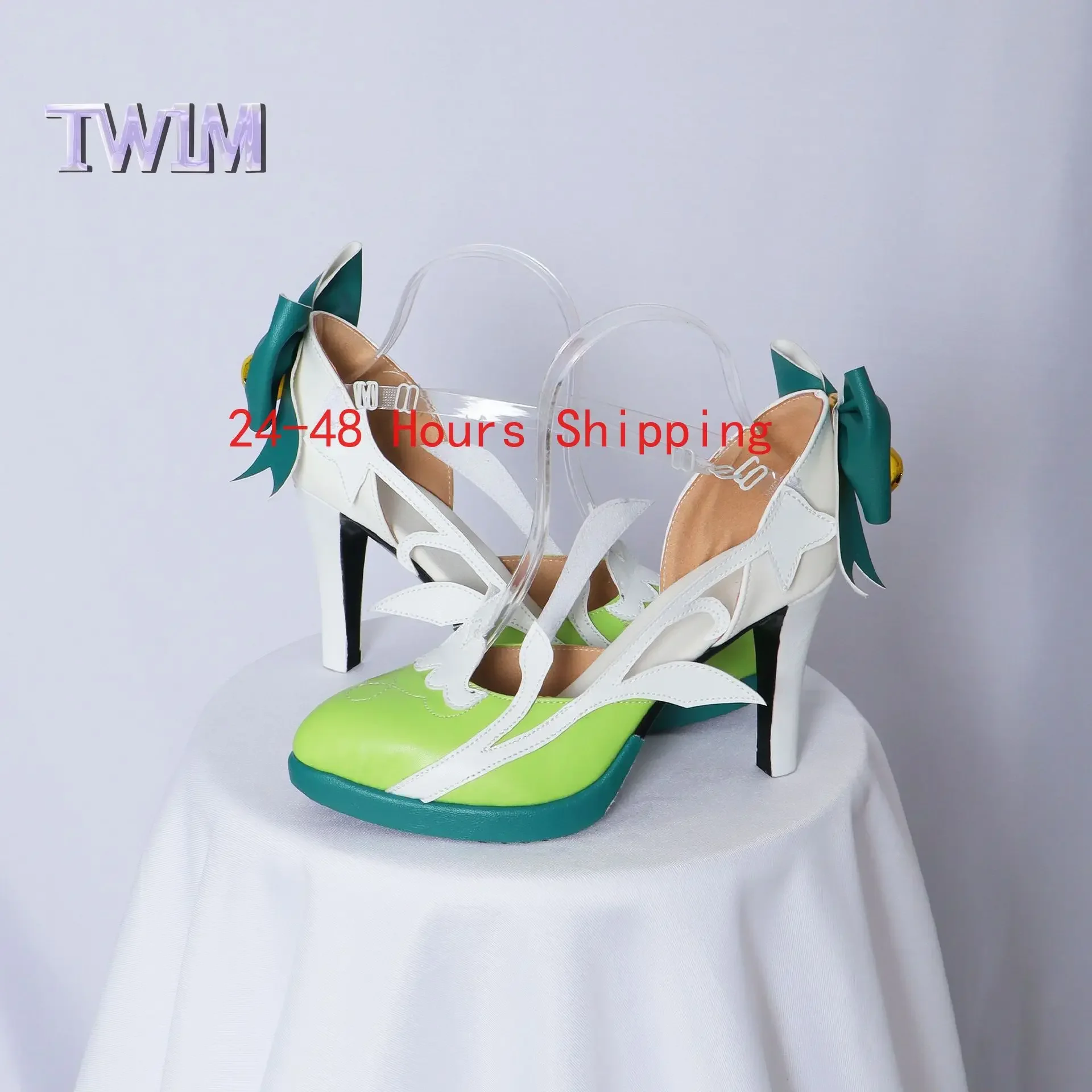 New Game Genshin Impact Emilie Cosplay Costumes Full Set Top Skirt Hat Wig Shoes Women Halloween Carnival Party Performance Suit