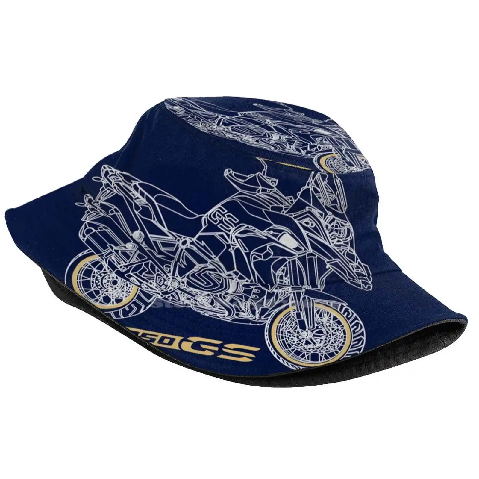 Мотоцикл Gs 1250 R темно-синяя повседневная кепка-ведро мотоцикл