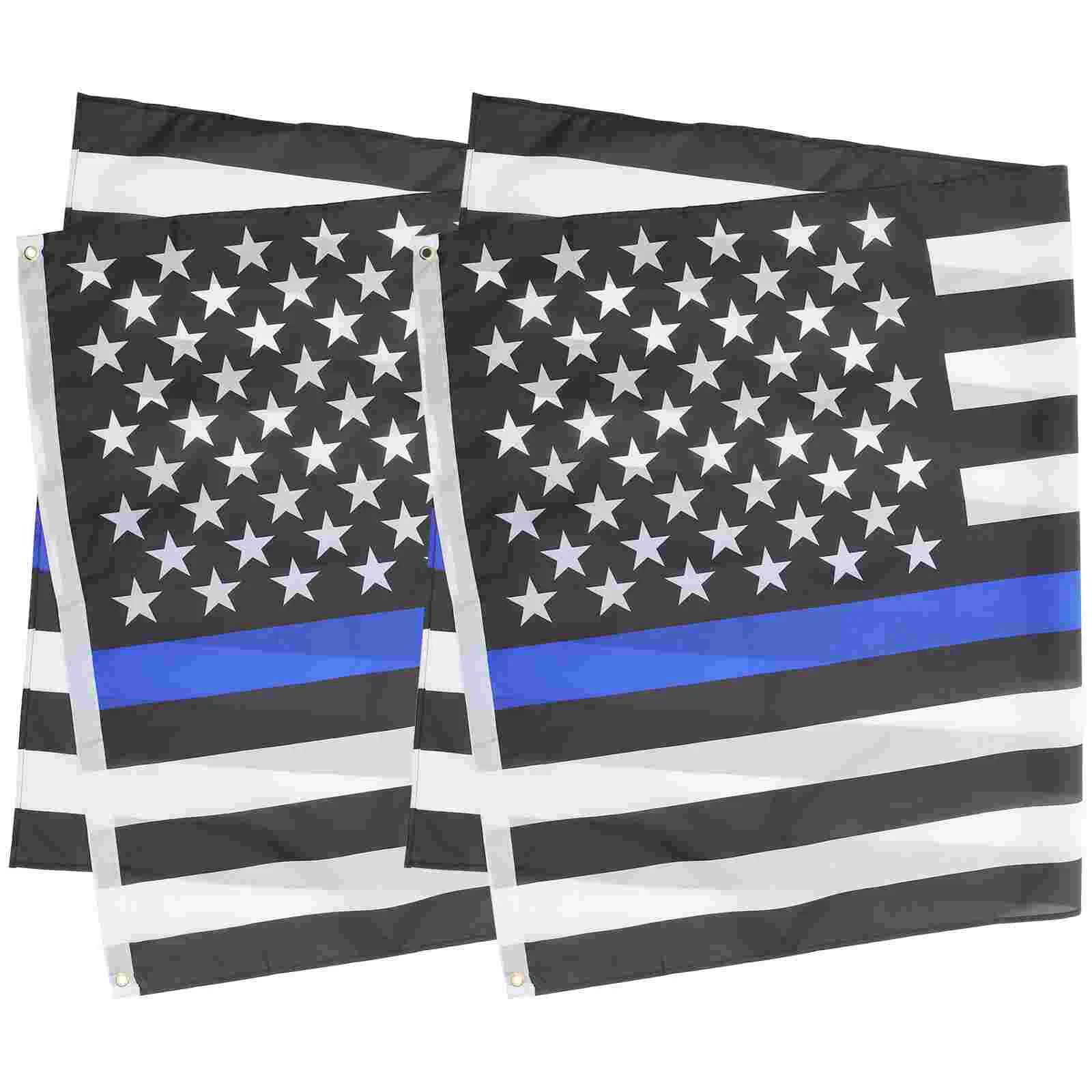 

Flag American Decorboat Usa Garden Polyester Blue Line Outside Flags Boats