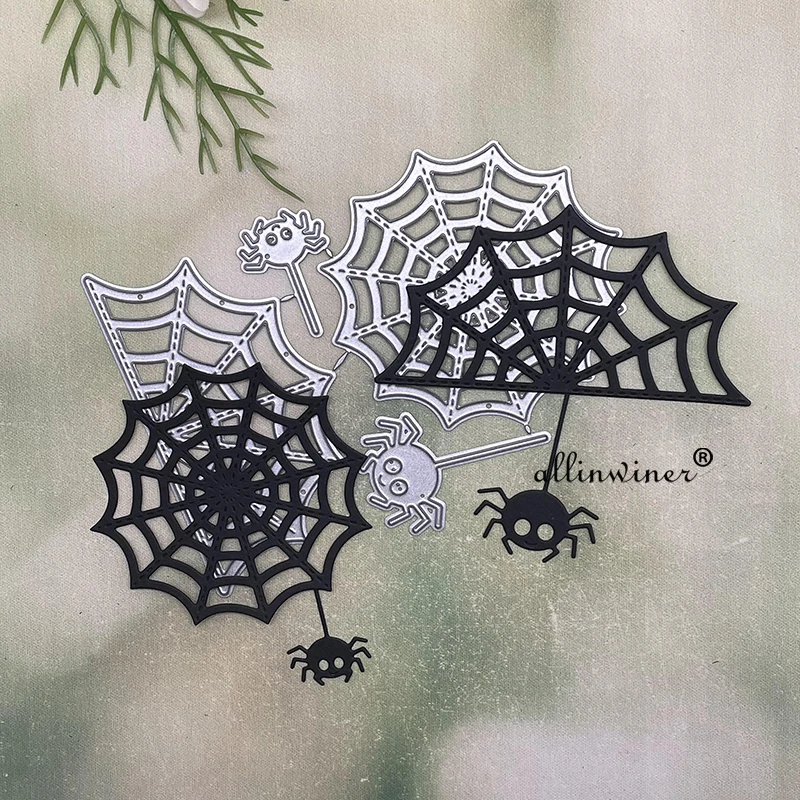 

Halloween spider web Metal Cutting Dies Stencils Die Cut for DIY Scrapbooking Album Paper Card Embossing