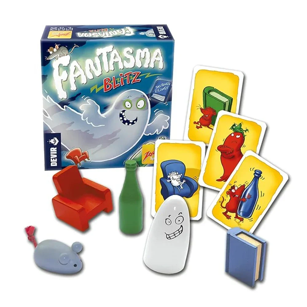 Настольная игра Spooky Doo Bundle Ge avea Blitz 1-4 Ghost Trademarked Chess Game для семейных развлечений