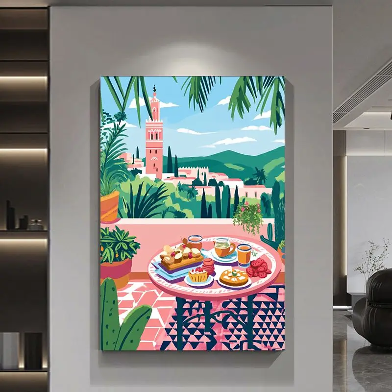 Картина по номерам для послеобеденного чая взрослых