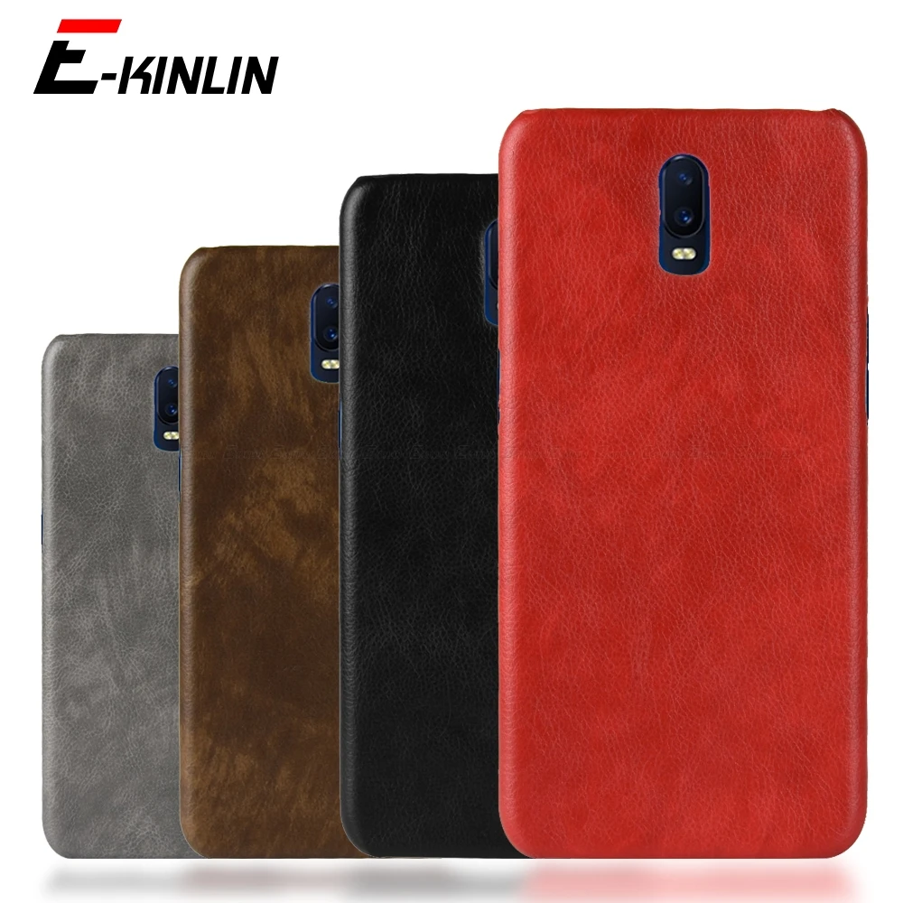 Ультратонкая жесткая задняя крышка из поликарбоната с узором Личи для OPPO K5 K1 R15x