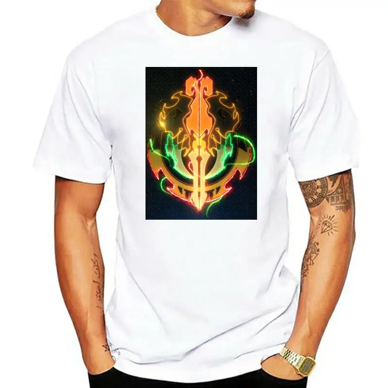 

Cool Overlord print casual mens o-neck Harajuku t shirts and fashion Men's Basic Short Sleeve T-Shirt