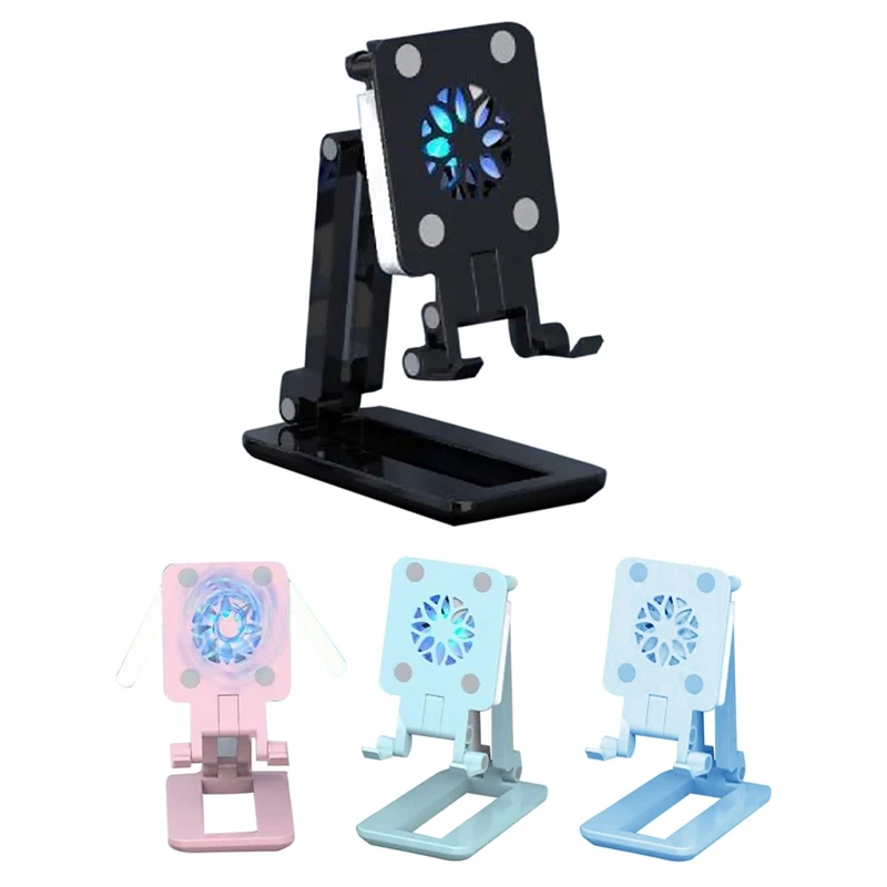 

MOOL Mobile Phone Light Support Desktop Tablet Support USB Small Fan Cooling Mobile Phone Support Foldable Adjustable