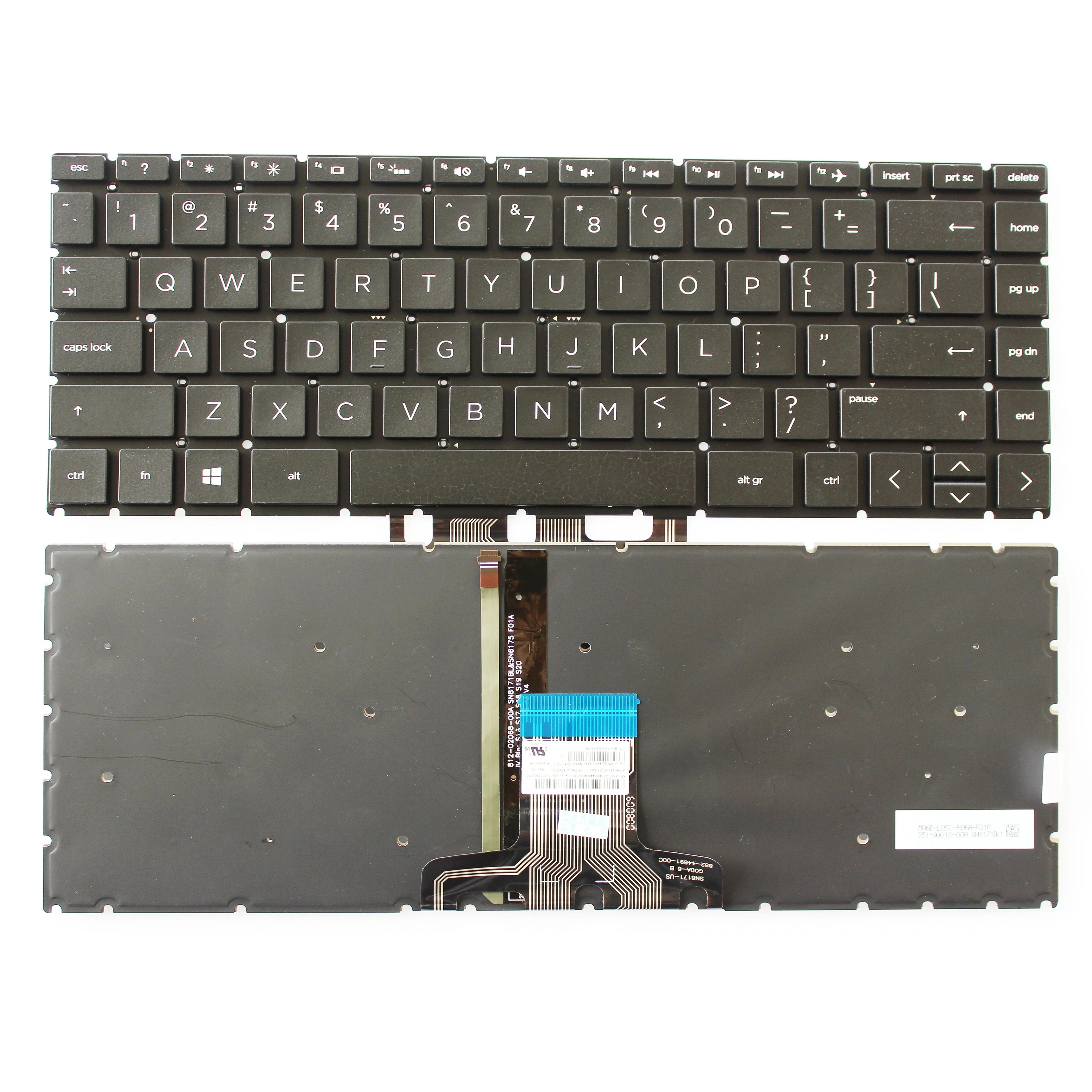 Клавиатура для HP Pavilion X360 14CD 14CE 14CM 14CF 14-CD 14m-cd 14t-cd 14-CE 14-CF 14-CK 14-cm 14-cd0000 Макет