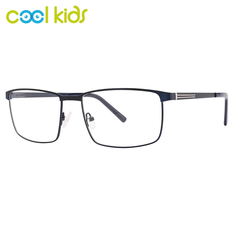 

COOL Kids Optical Glasses for Male Classical Rectangle Metal Frames Prescription Lens Metal Frame Reading Glasses MM3027