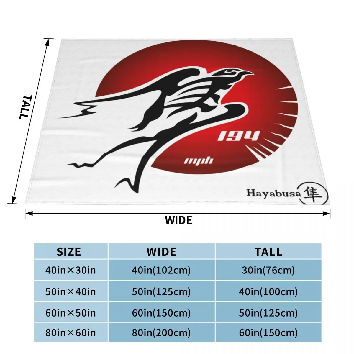 Спальные одеяла Hayabusa 1689 для дома и украшения