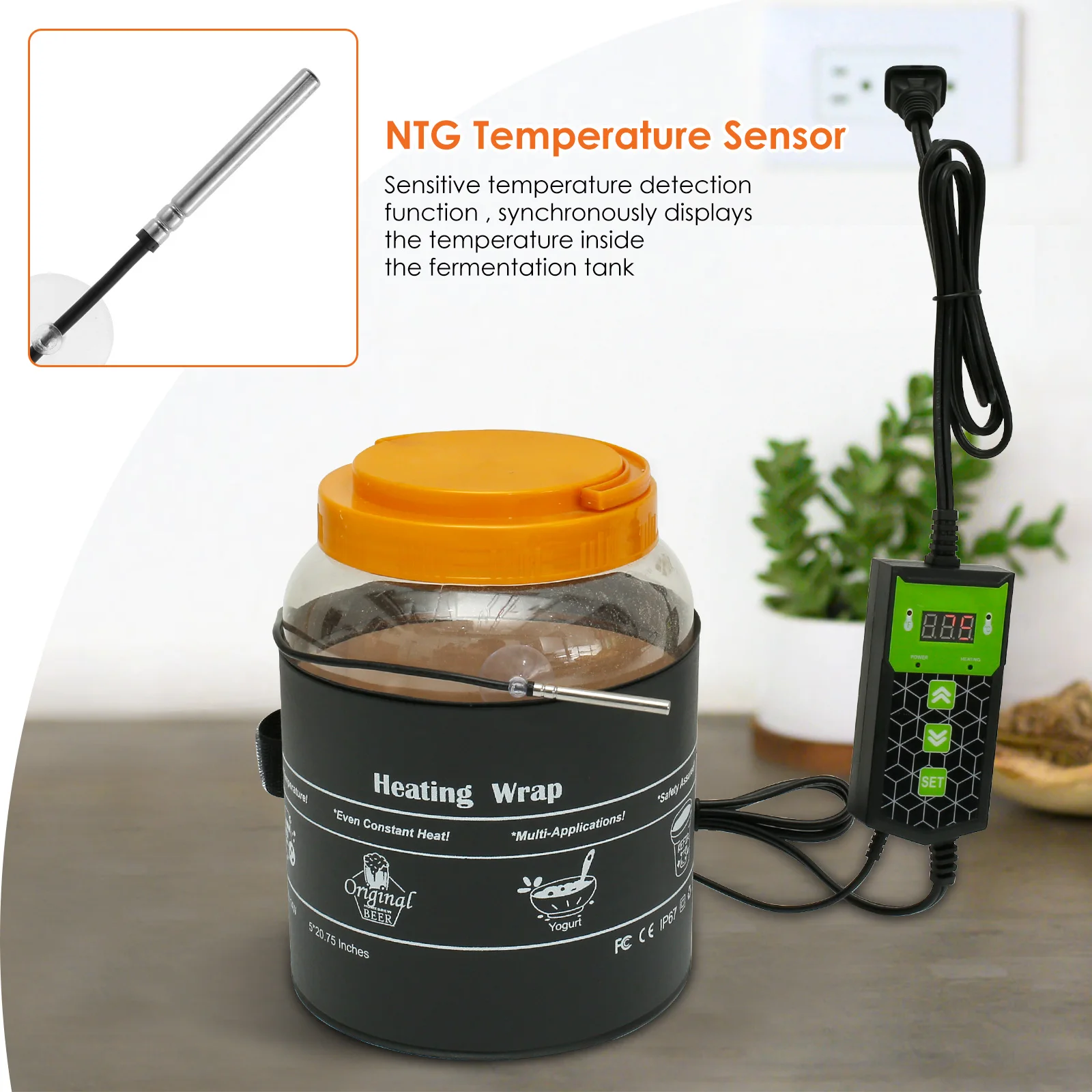 Униформа С Подогревом Kombucha Нагревательная Пленка Водостойкая Ферментационная