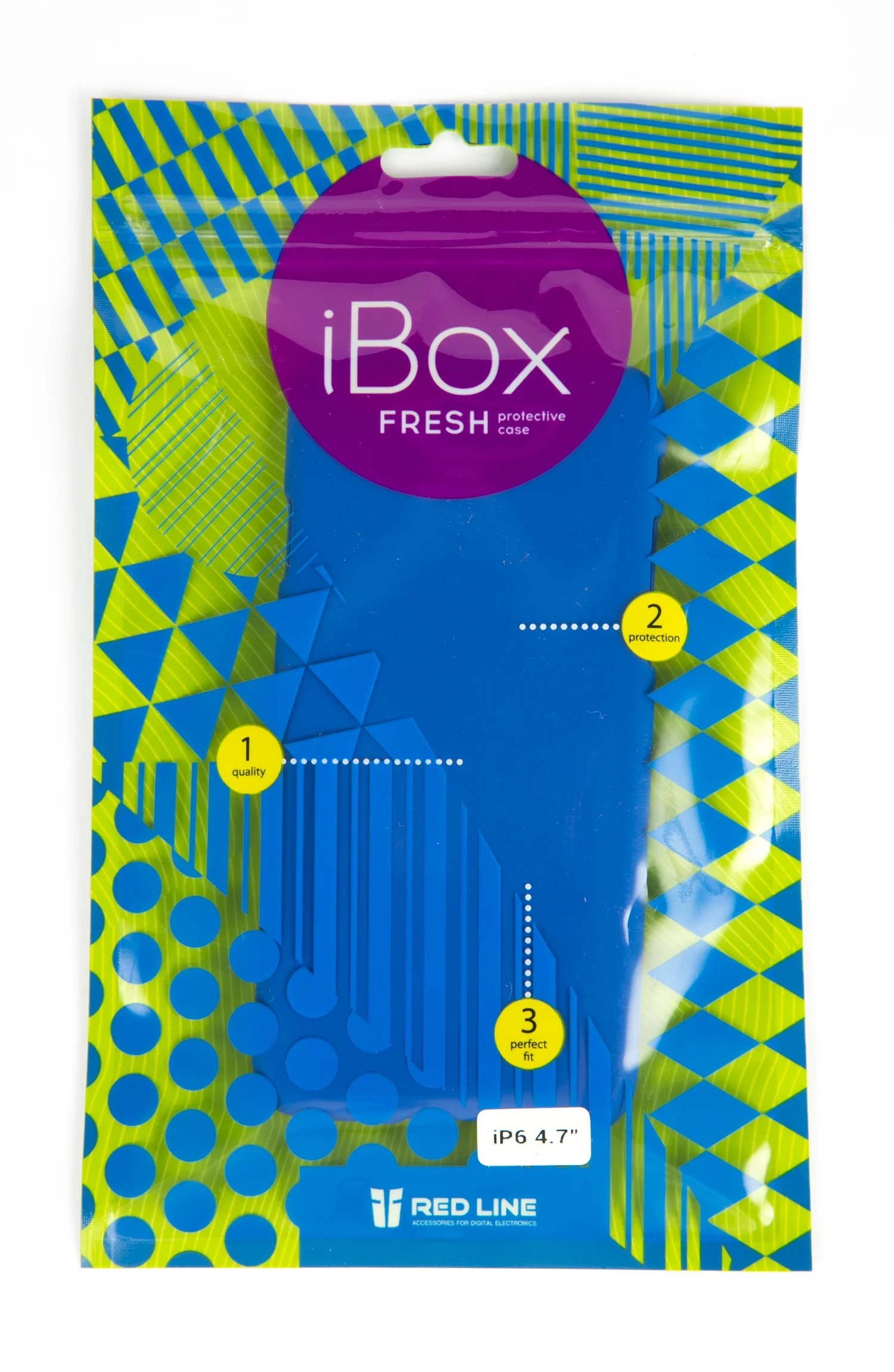 Накладка софт тач iBox Fresh iPhone 6/6S (синий) |