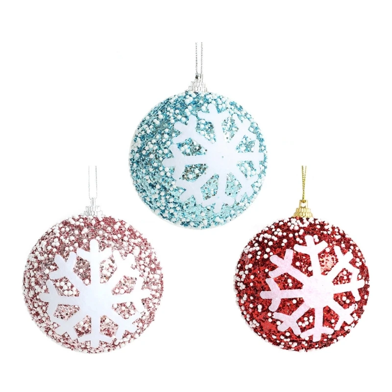 

831B Снежинка Рождественский шар красный синий розовый свадебвечерние НКИ