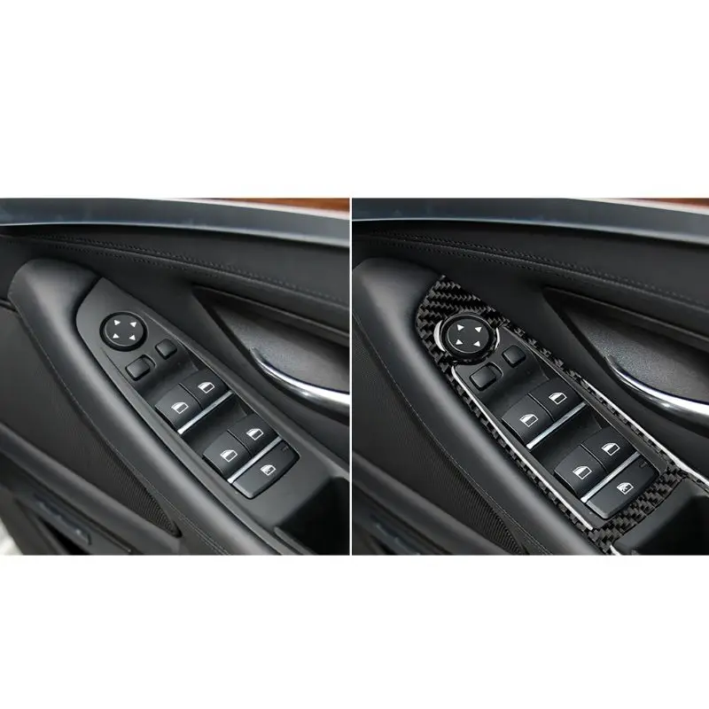 

Передняя панель переключателя окна водительской двери, черная накладка для F10 5 серии 2011-2018 GTWS