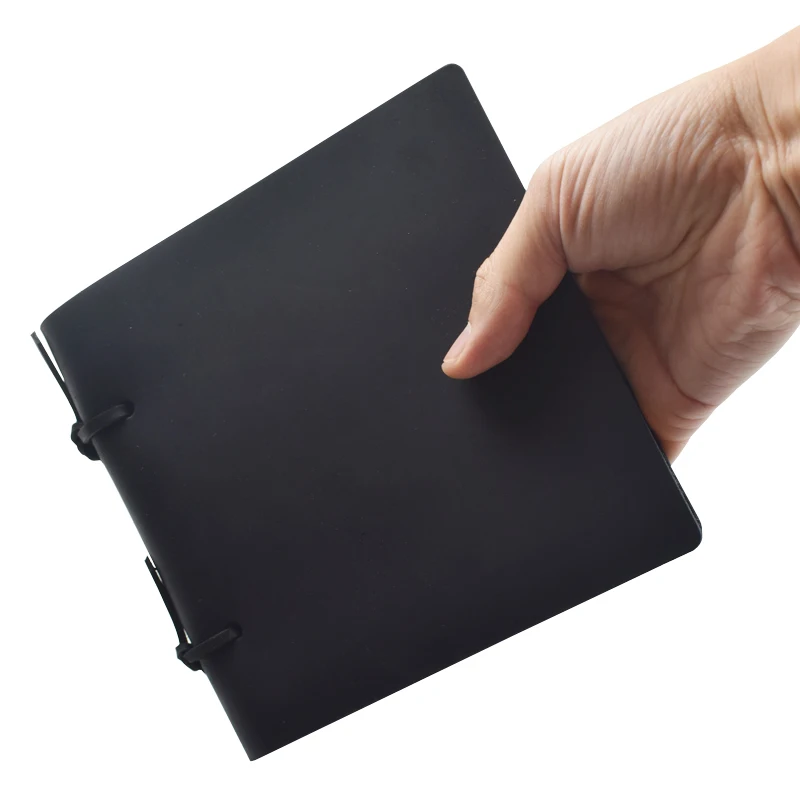 

Handmade Retro Genuine Leather Cover Note Book Blank Thick Craft Paper Notebook Portable Cowhide Diary Journal Notepad Gift