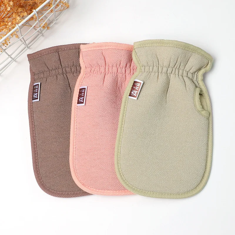 

1Pc Shower Spa Exfoliator Two-sided Bath Glove Body Cleaning Scrub Mitt Rub Dead Skin Removal Bathroom Massage Products SPA Foam