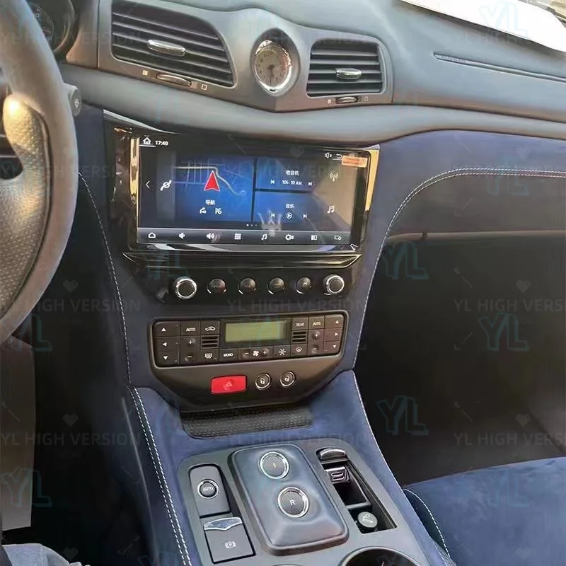 Фото Автомобильный радиоприемник переменного тока Android 13, панель для Maserati Gran Turismo GT GC 2007-2015, стерео мультимедийный плеер, авто Carplay, GPS, DSP, головное устройство №4