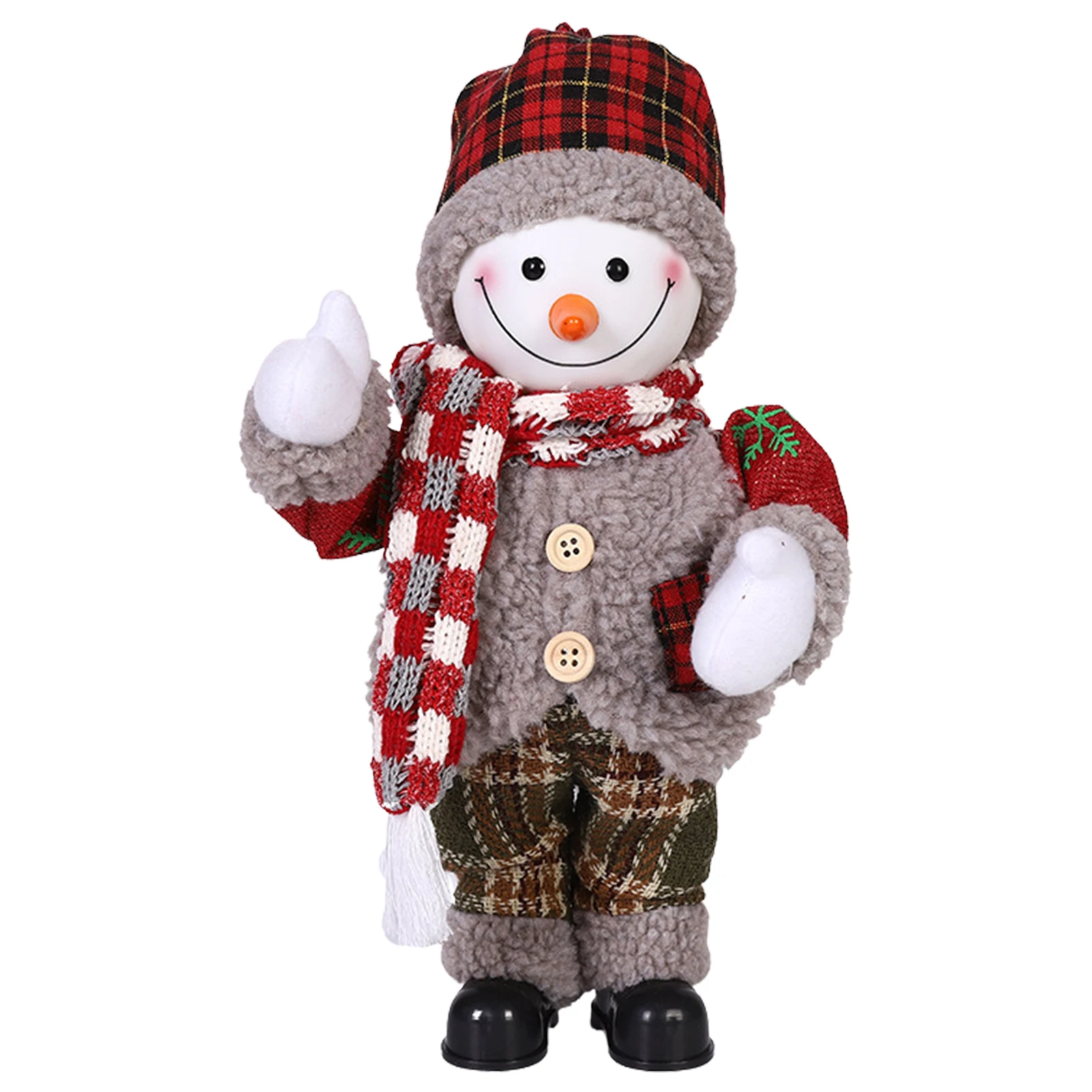 

Электрическая игрушка-Танцующая музыка, снеговик, рождественские электрические плюшевые игрушки, качающаяся кукла Санта-Клауса, 12 цветов, ...