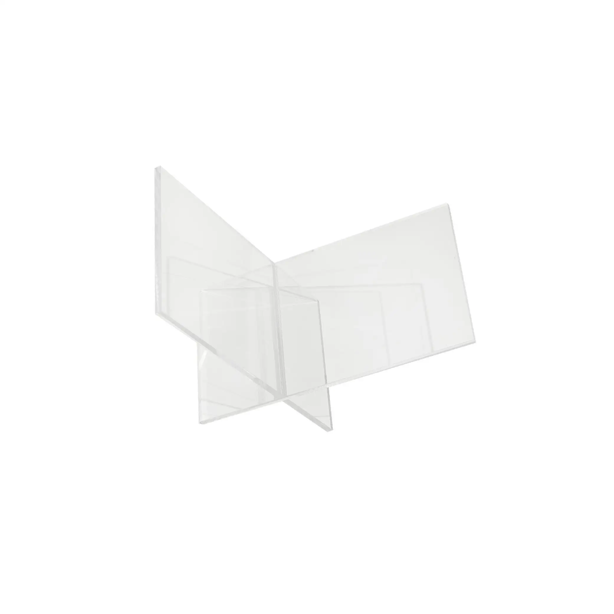 

Acrylic Book Reading Holder for Desk Display Storage Shelf Open Book Stand Black