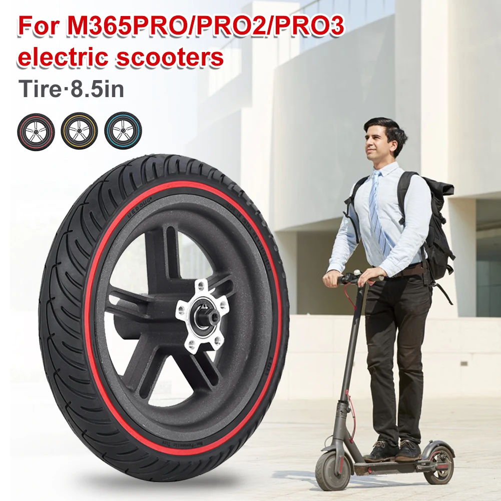 

New High Quality Tires For Xiaomi Scooter M365PRO/PRO2/PRO3 Coil Honeycomb Front Wheel Scooter Tire Hub For 8.5 Inch Rear Wheel