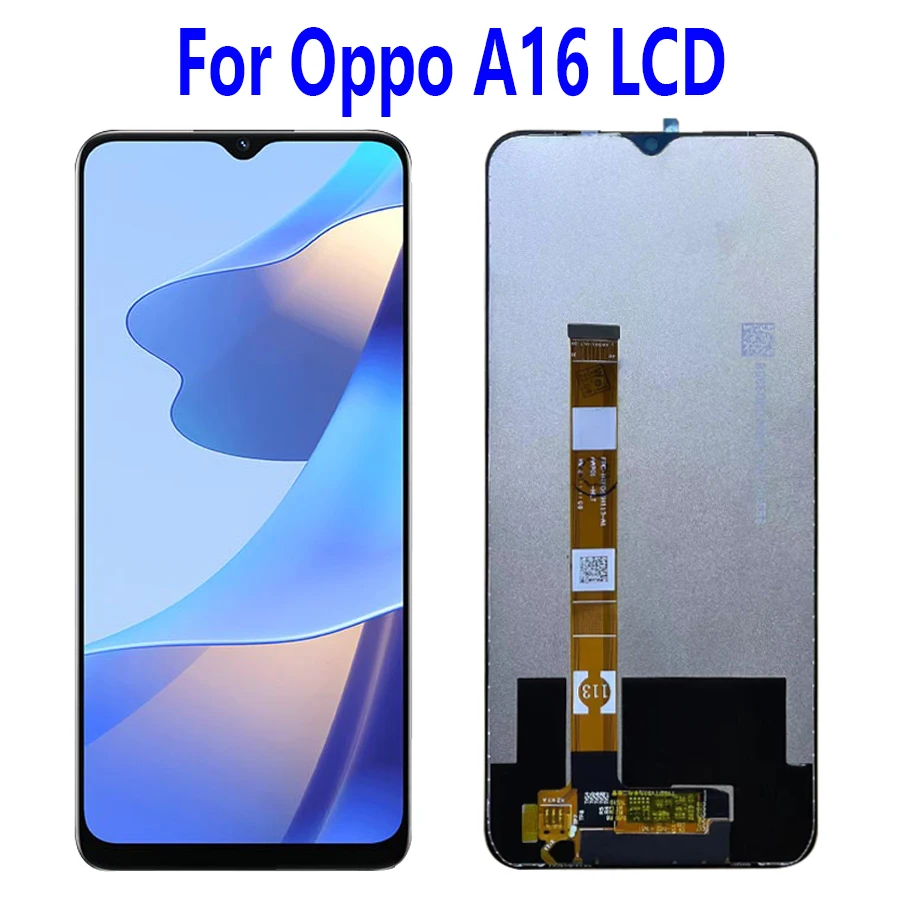 

Оригинальный ЖК-дисплей 6,5 дюйма для Oppo A16/A16s, сенсорная панель, дигитайзер, запасные части для Oppo A54s LCD CPH2269 CPH2273