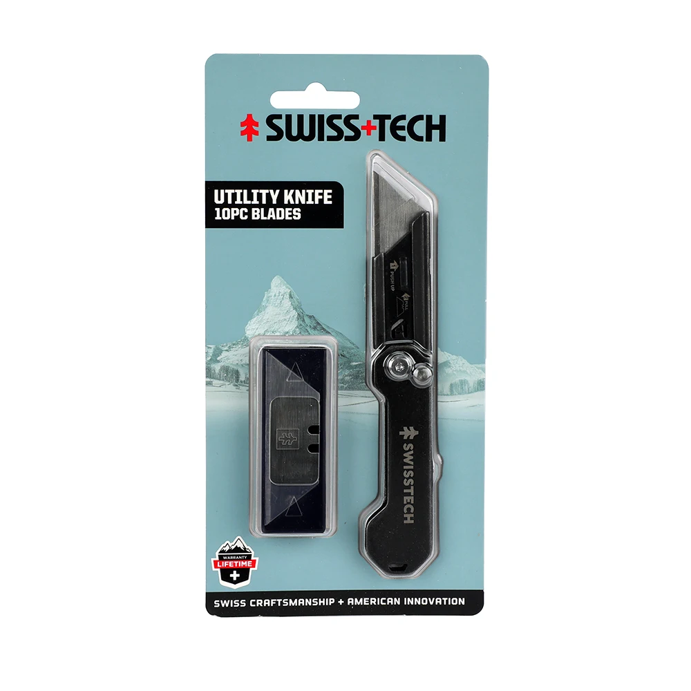 SWISS TECH Складной канцелярский нож брелок мини-многофункциональный инструмент