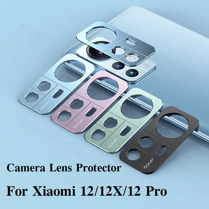 

Metal Camera Lens Protector For Xiaomi 12 Pro 12X 12Pro Camera Lens Screen Protector for Xiaomi 12 pro 12x Hollow No Glass