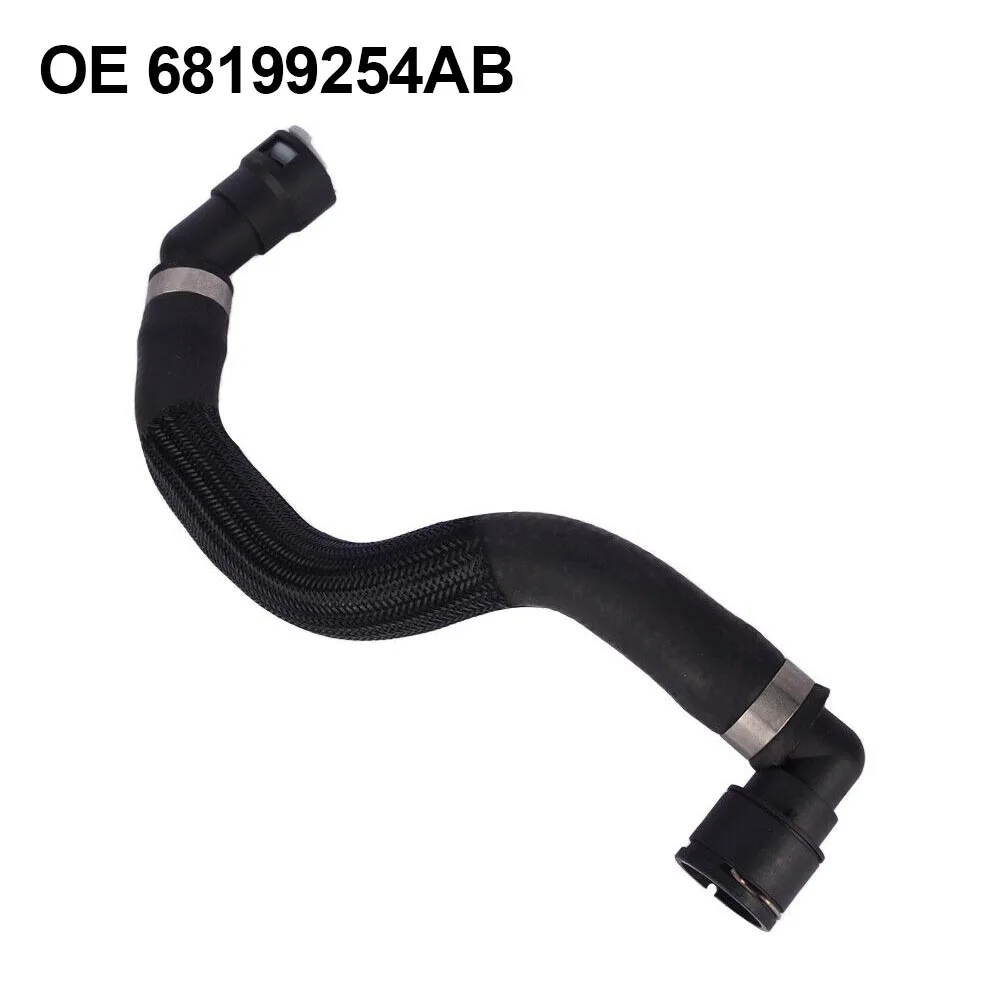 

1PC Car Heater Supply Jumper Hose For JEEP CHEROKEE 2014-18 2.4L 68199254AB Plastic Black Interior Pipe Car Truck Accessories