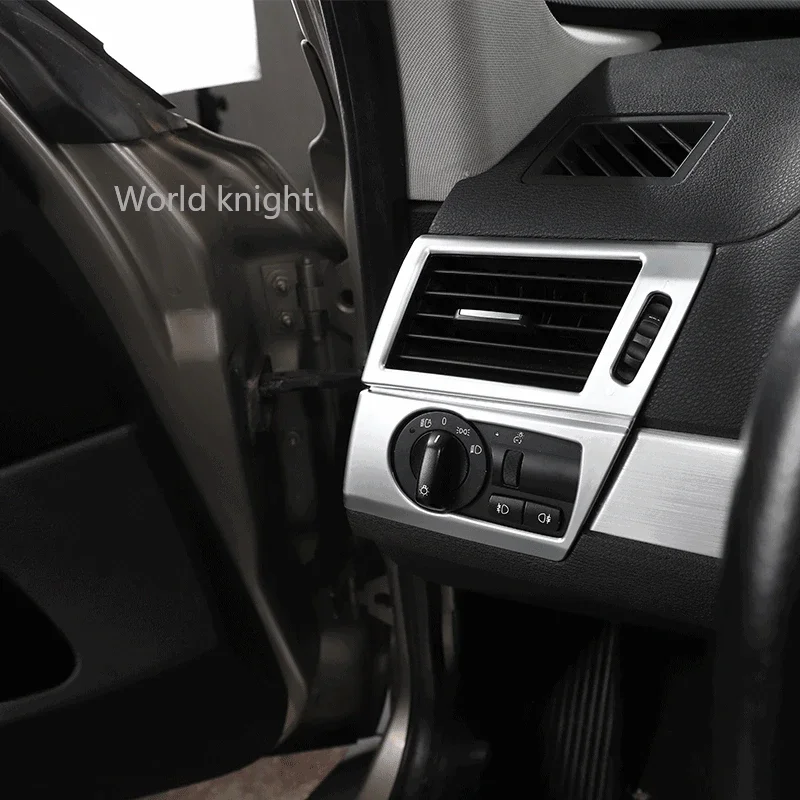 Для BMW X3 E83 2006-10 ABS углеродное волокно Автомобильная приборная панель боковое