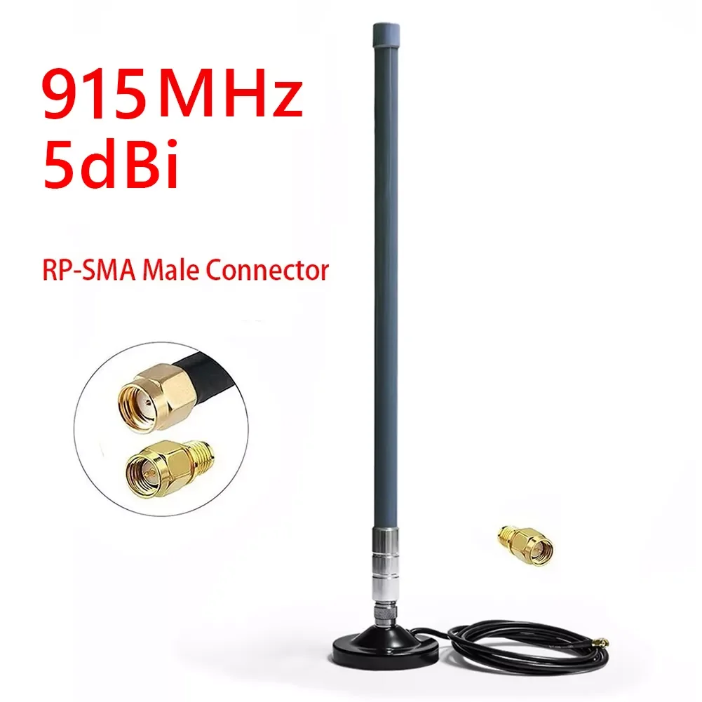 

Helium Miner Antenna 915 MHz LoRa Wan Antenna RAK Hotspot Mining Antena RP SMA Male Lorawan High Gain Signal Booster Kit