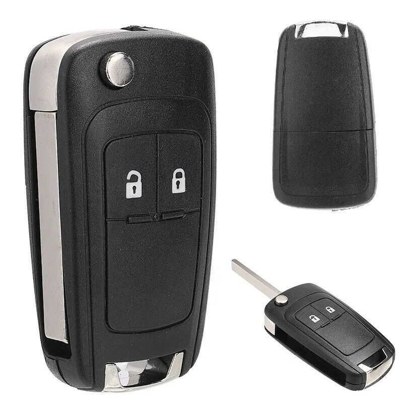 

2 Button Replace Key Remote Case Car Key Shell Fob For Chevrolet Cruze 10-13 Orlando Key Fob Case Key Cover Shell Car Accessorie