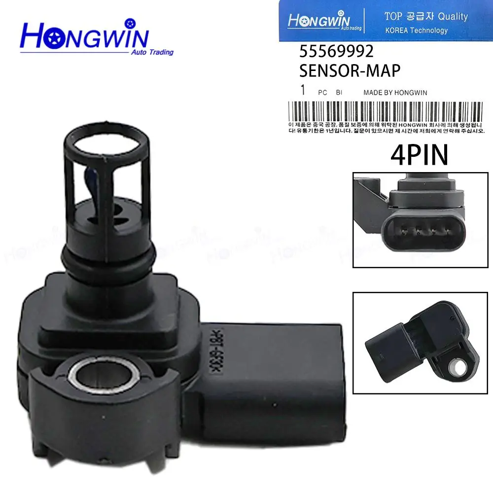 

55569992 Датчик абсолютного давления в коллекторе для Cadillac CTS XTS ATS CT6 Buick Cascada Chevrolet Cruze Y55569992