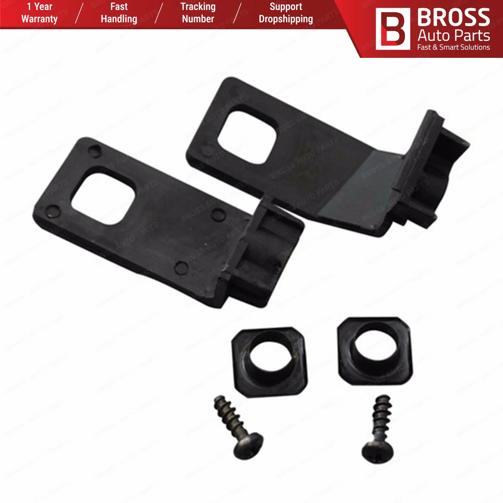 Bross автозапчасти BHL503 комплект для ремонта корпуса фар верхняя часть вкладки