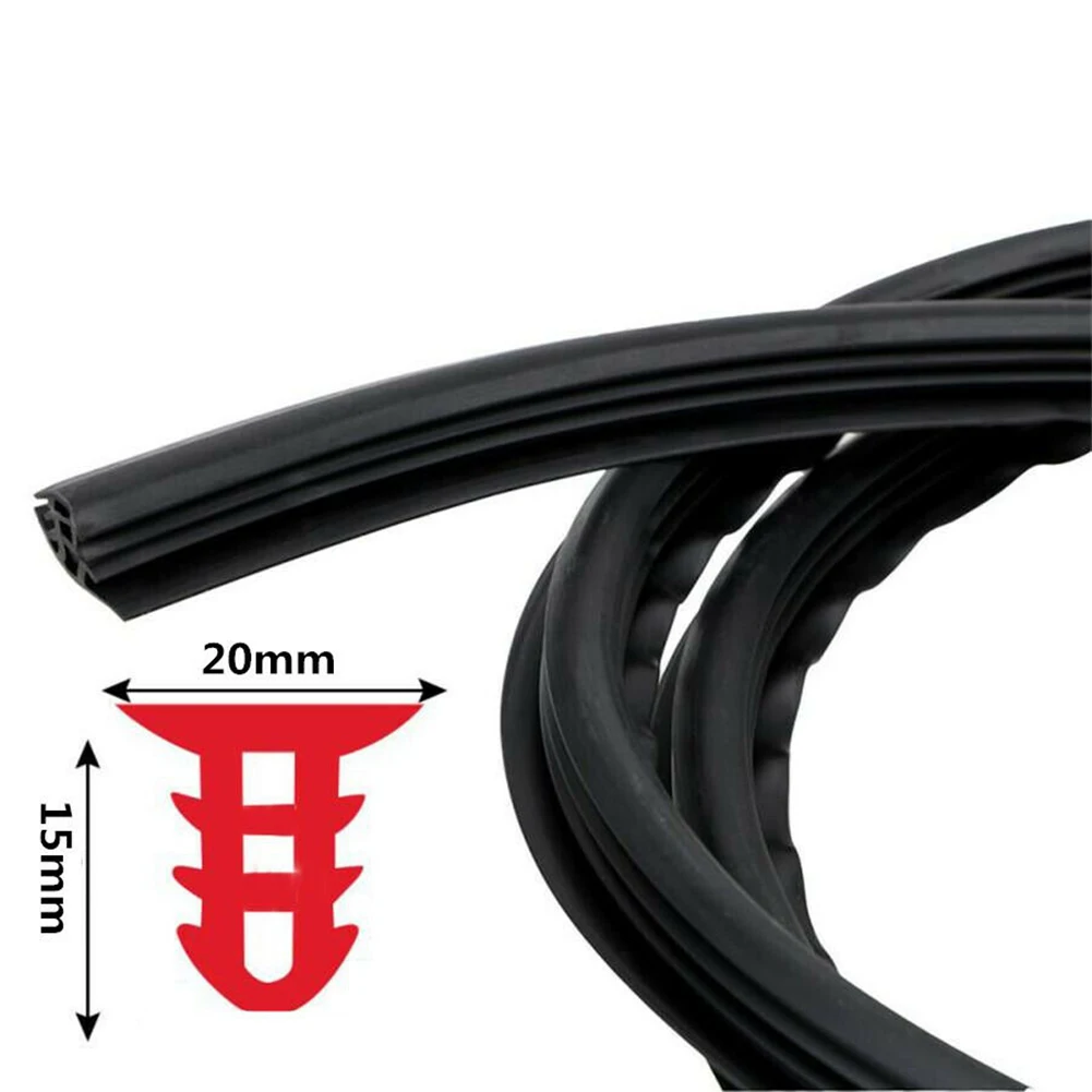 

Part Sealing Strip 160cm 1pc Accessories Dustproof Filling Gap Rubber Universal For All Cars With Tool Auto Car