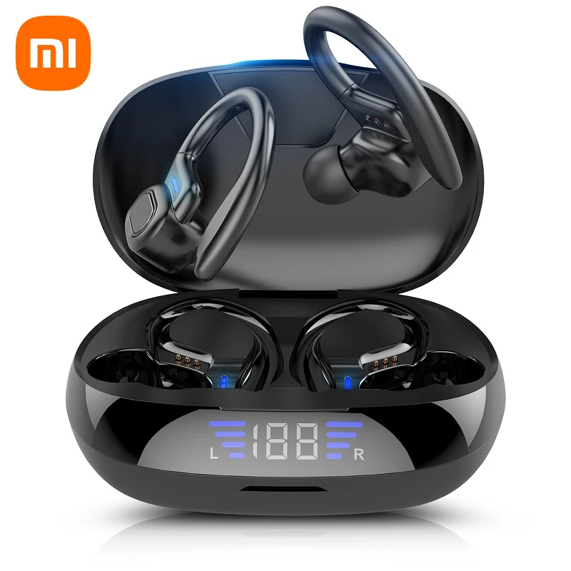 

XIAOMI Wireless Bluetooth Headset Sports Waterproof And Noise-cancelling Earphones With Microphone Power Display Headphones